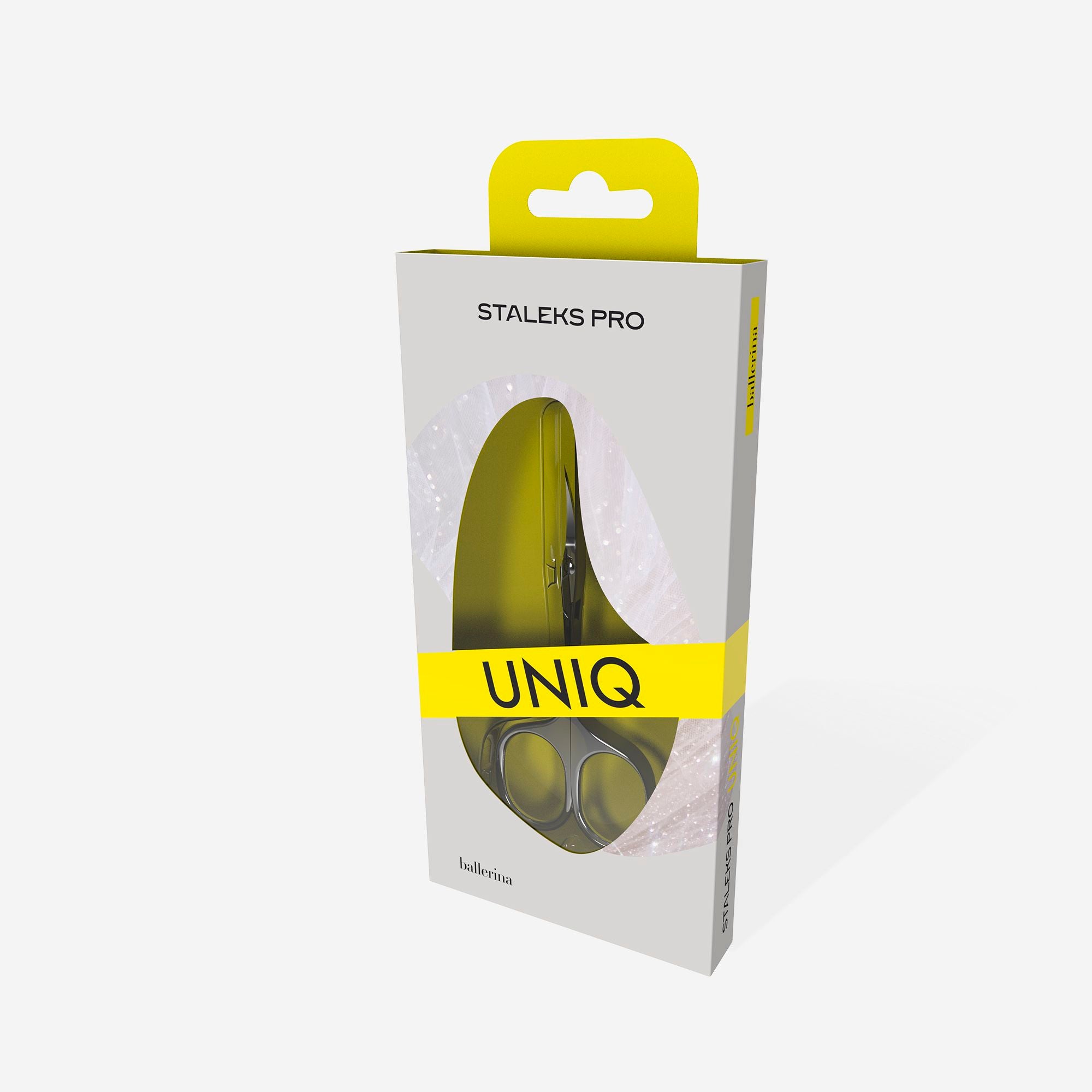 Staleks Pro-Ciseaux à cuticules professionnels « Ballerine » UNIQ 10 TYPE 3-4