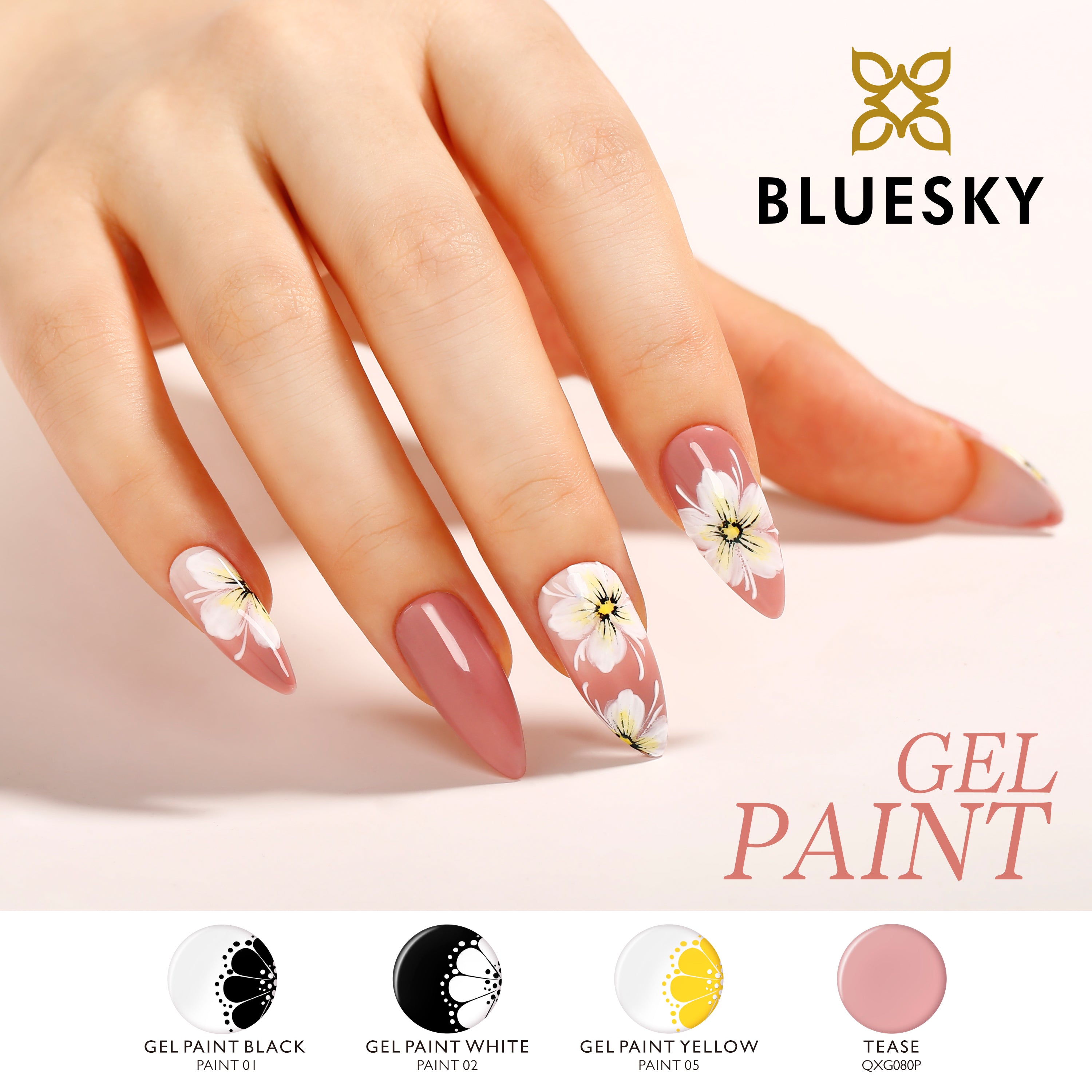 Gel Paint Bluesky Bleu