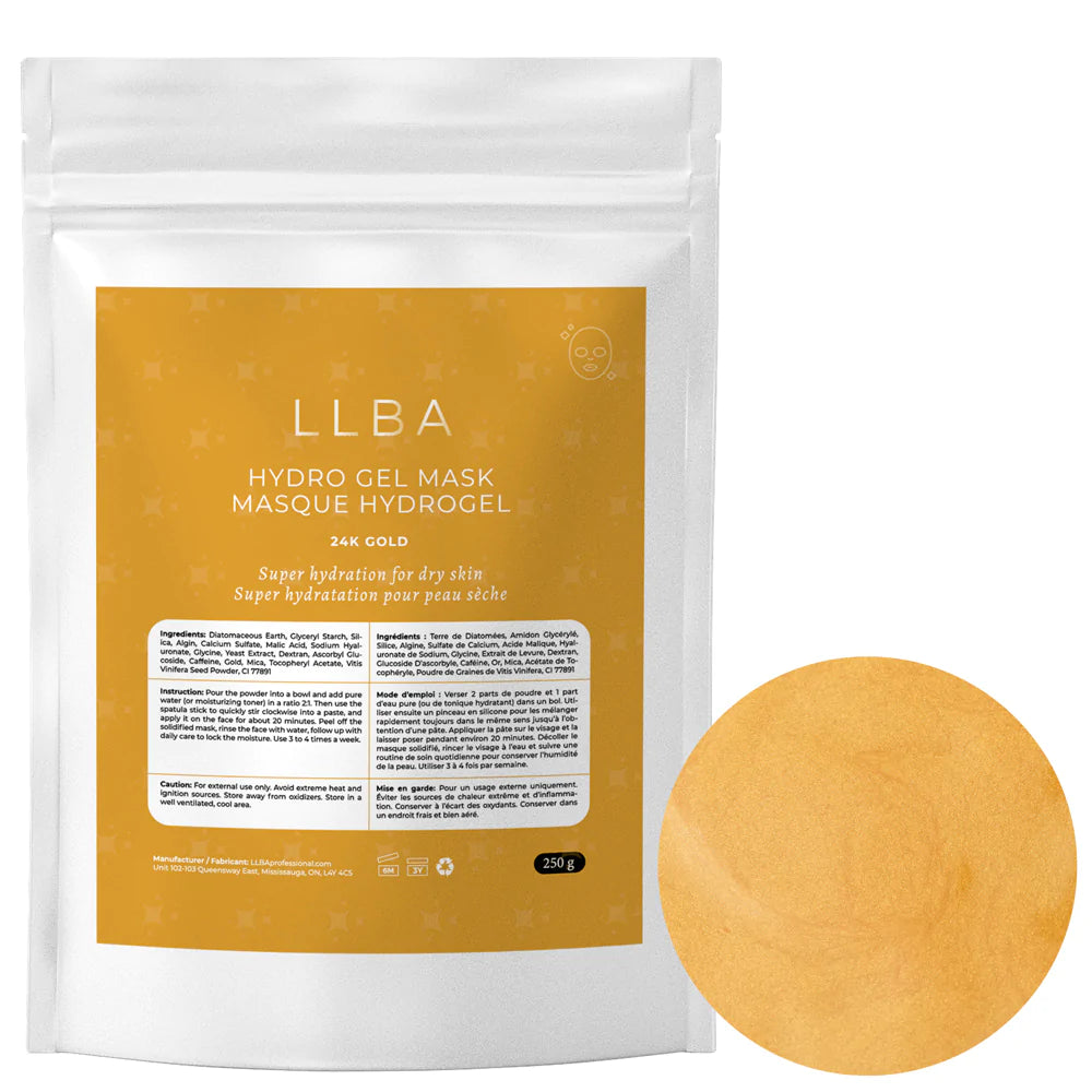 LLBA Gel Mask-24K Gold 250mg