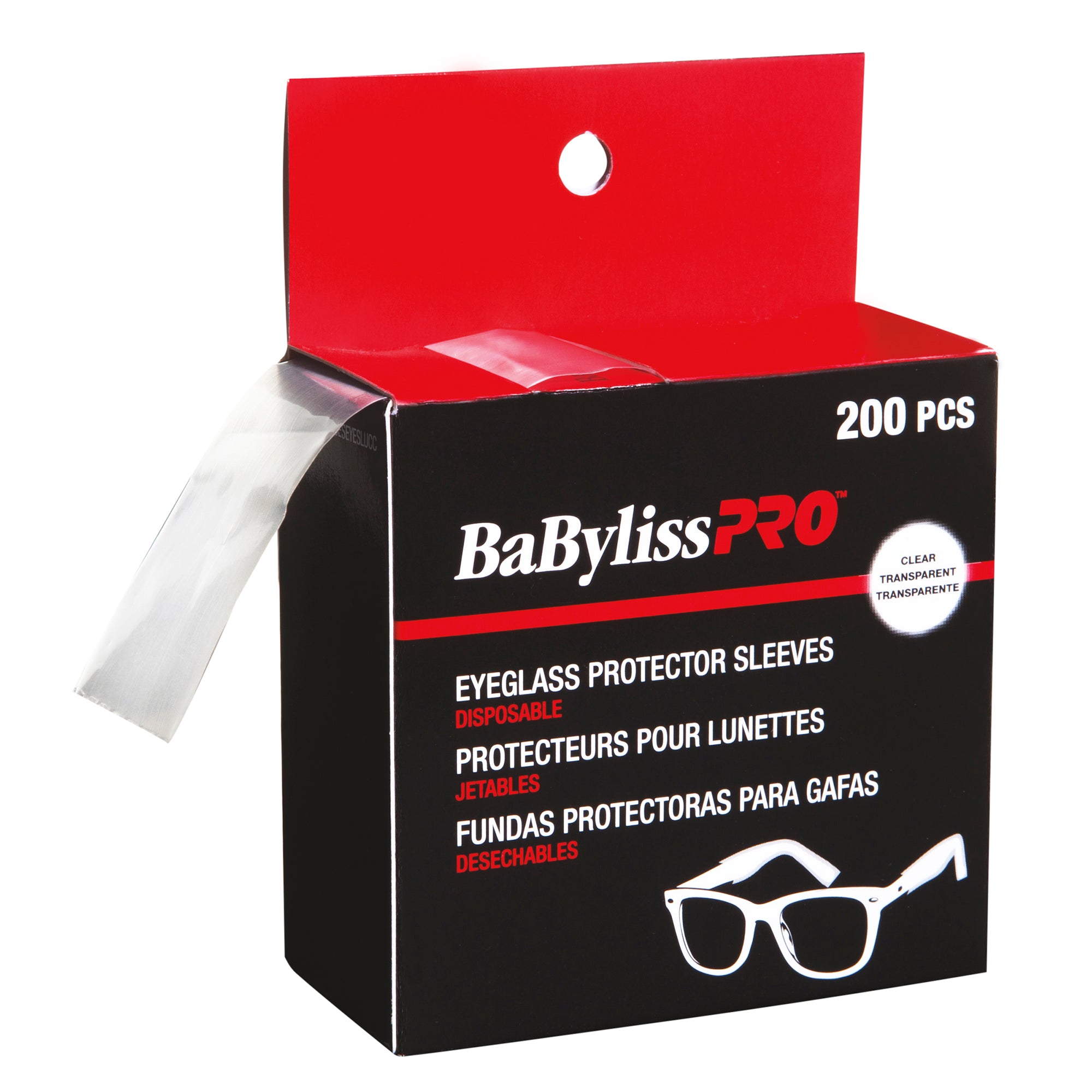 BABYLISSPRO® PROTECTEURS DE LUNETTES JETABLES