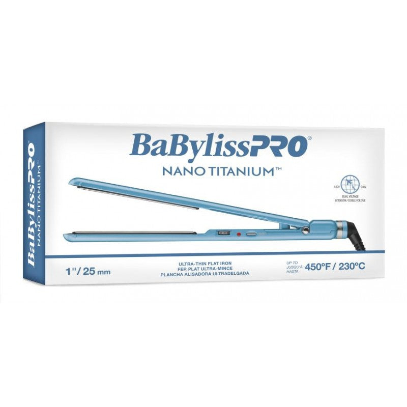 Babyliss Pro-Flat Iron 1" Nano Titanium