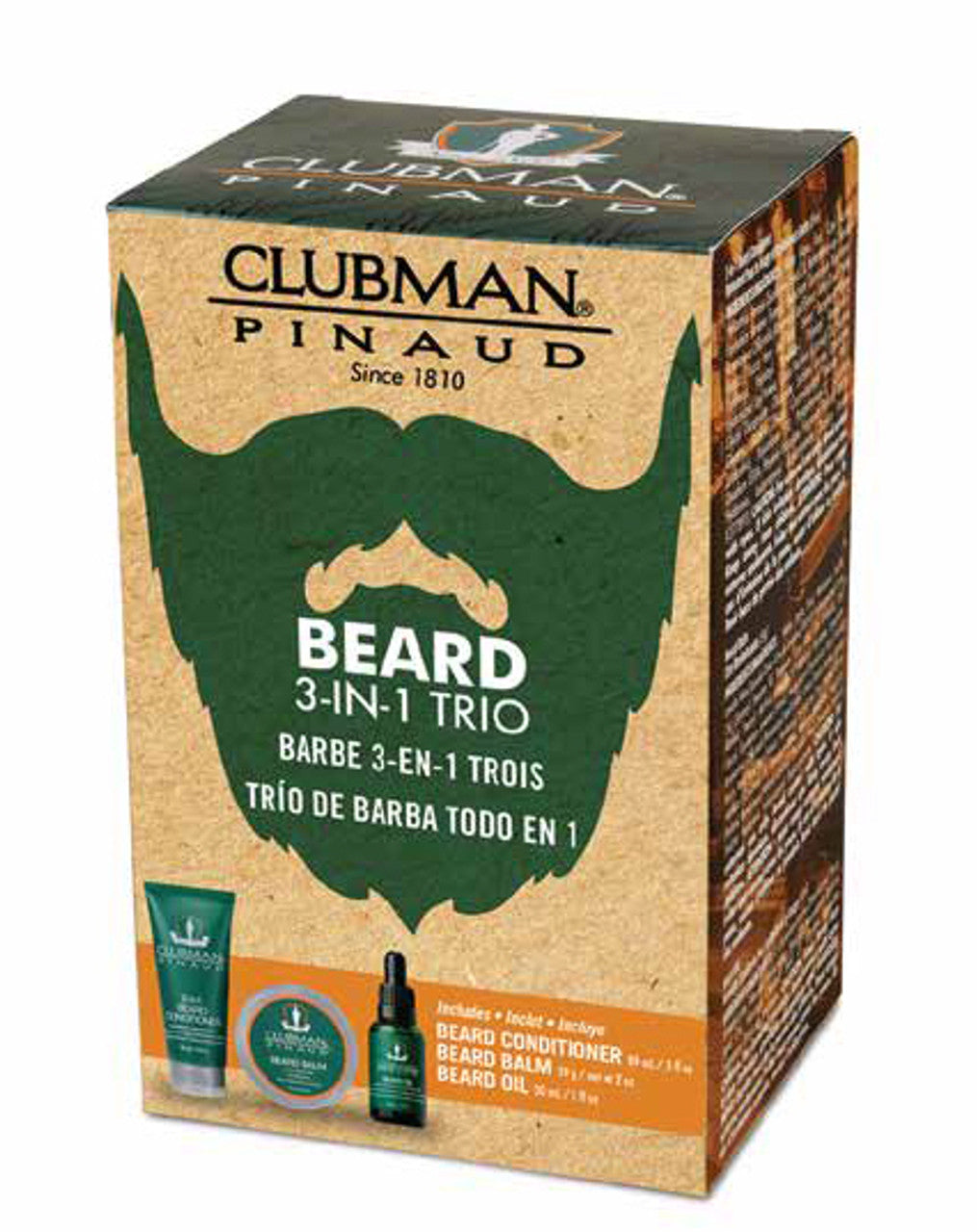 Clubman-Trio à barbe