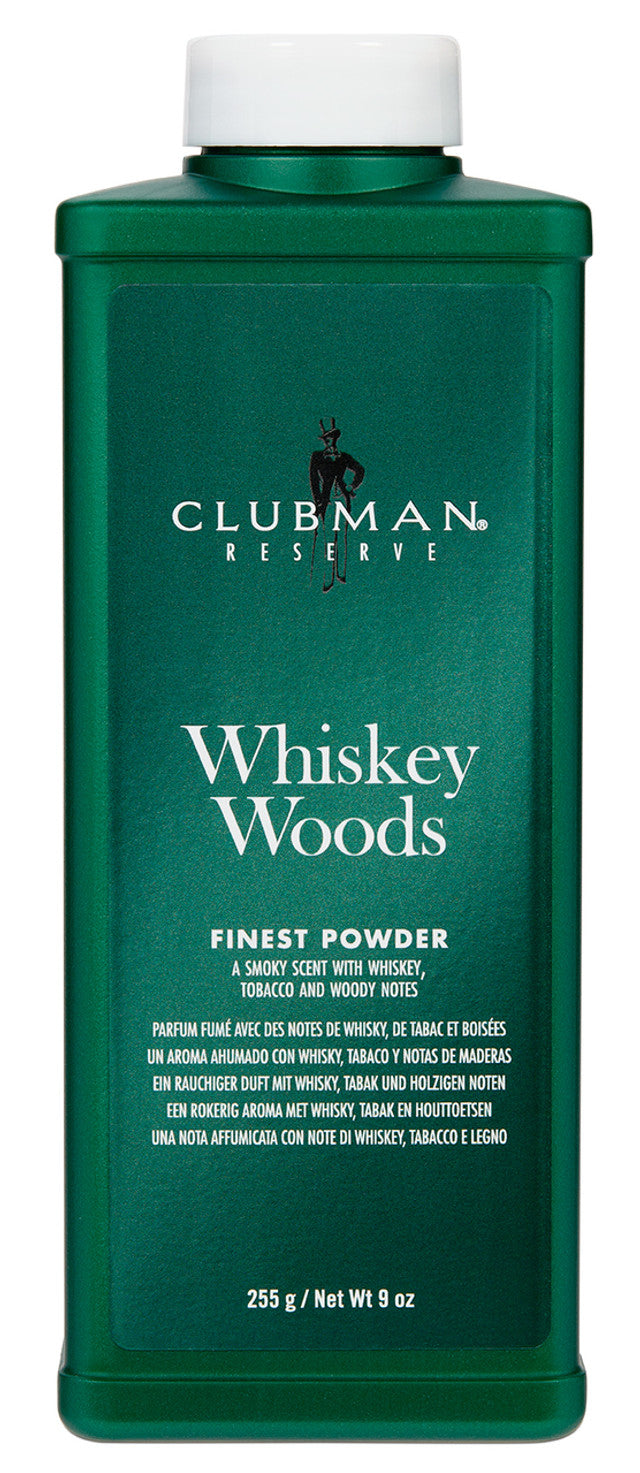 Clubman-Wood Whiskey Powder 9oz