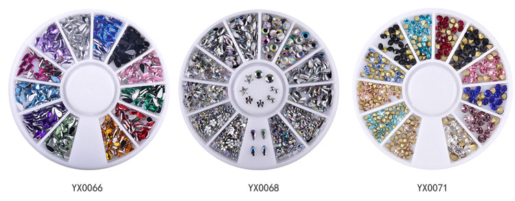 Ensemble de décorations de strass au choix