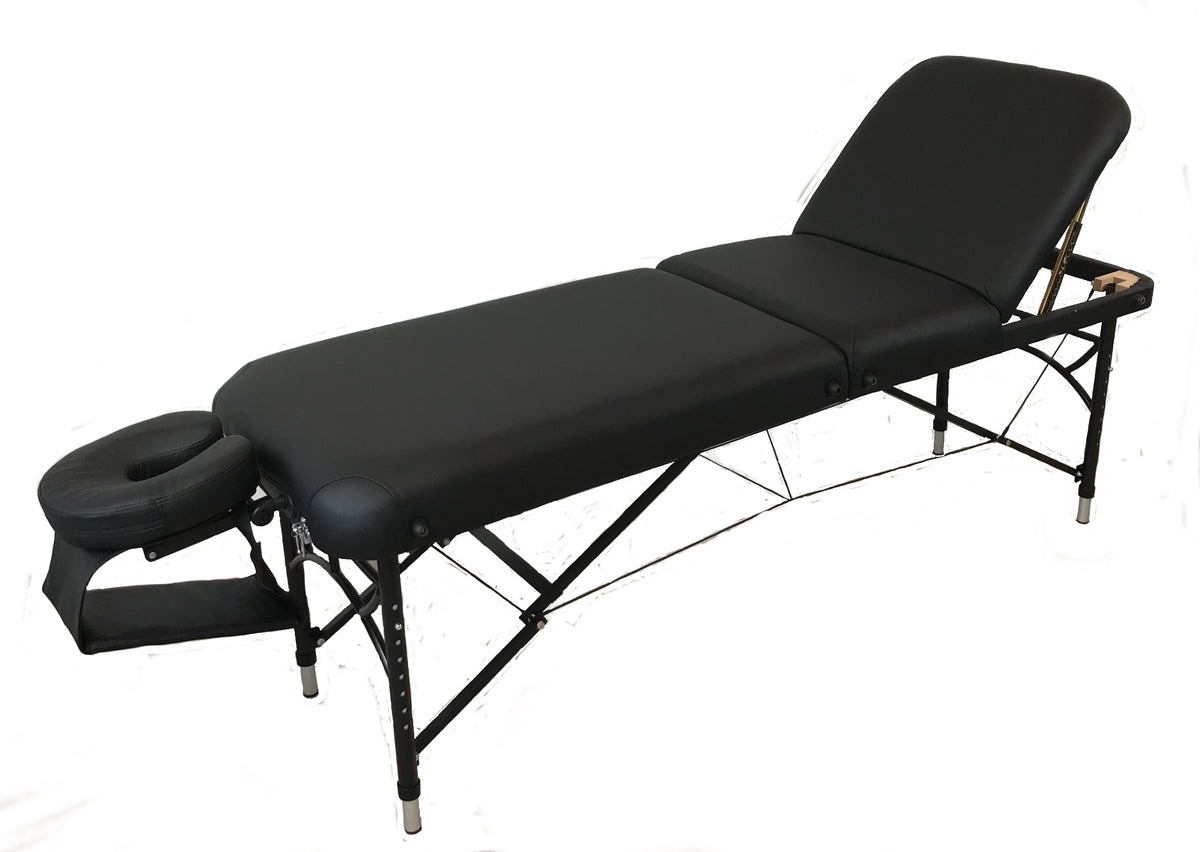 Table de massage en aluminium 3 Sections  portable 24'' ou 28'' NATURA
