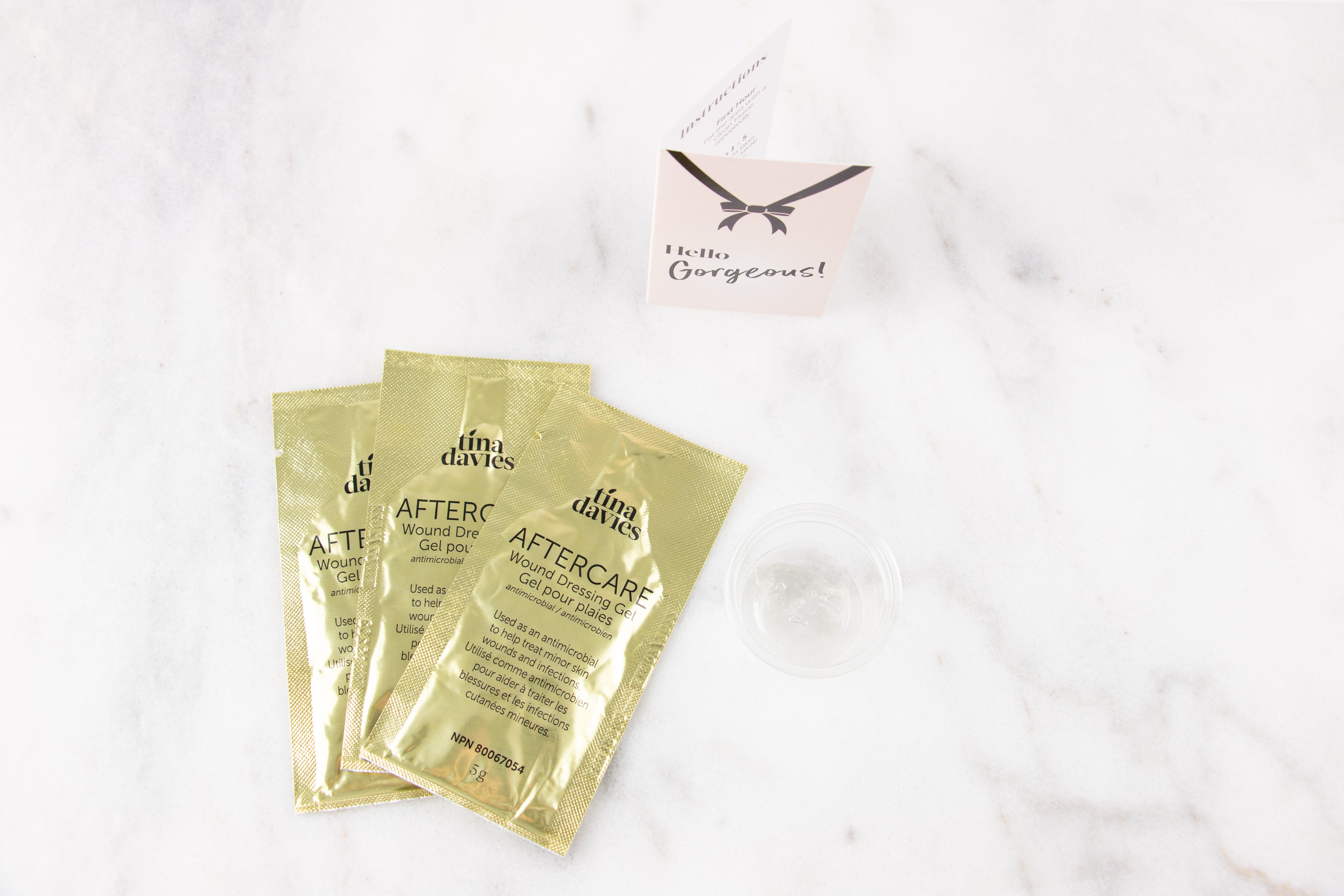 Tina Davies Soin Post procédure paquet de 10 unités