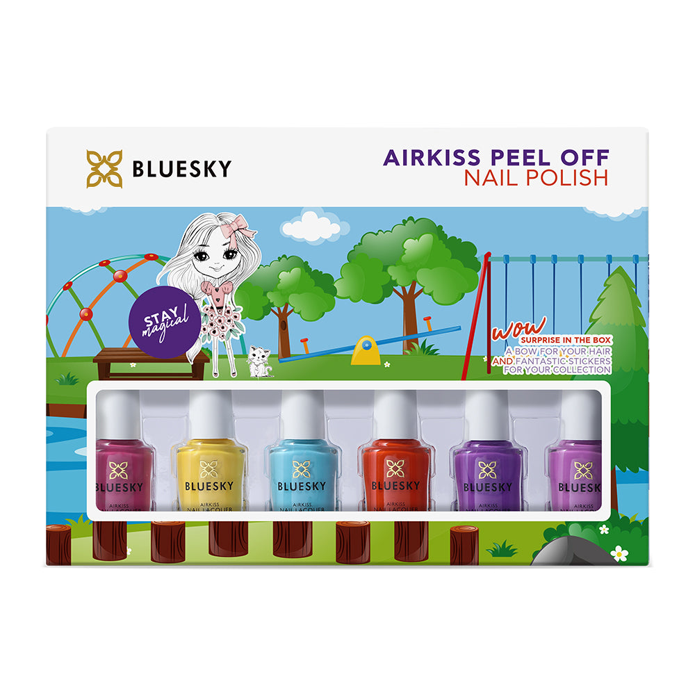 Bluesky AIRKISS Ensemble de vernis Peel off