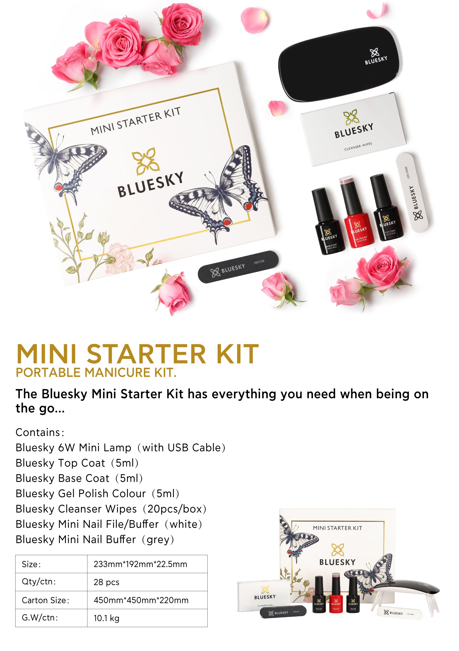 Bluesky-Mini Ensemble De Départ