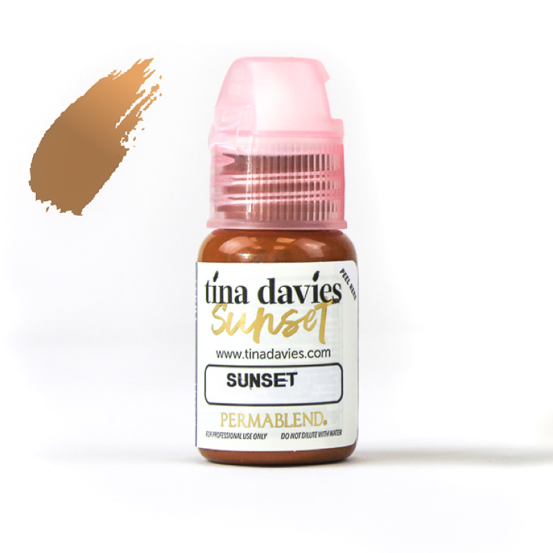 TINA DAVIES PIGMENT SOURCIL SUNSET 15 ML