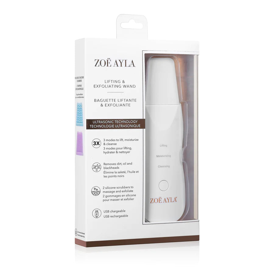 Zoe Ayla Portable Skin And Mechanical Scrubber