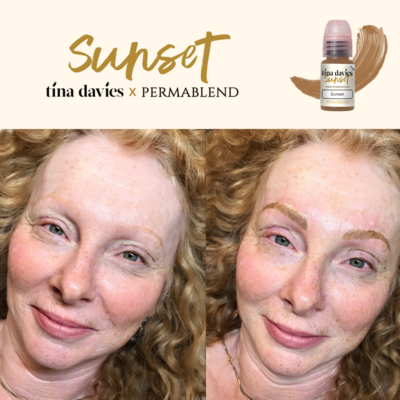 TINA DAVIES PIGMENT SOURCIL SUNSET 15 ML