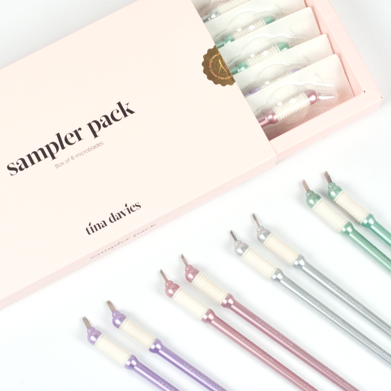 Tina Davies Microblading Sampler Pack - 8 unités