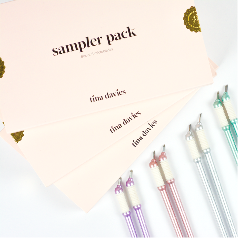 Tina Davies Microblading Sampler Pack - 8 unités