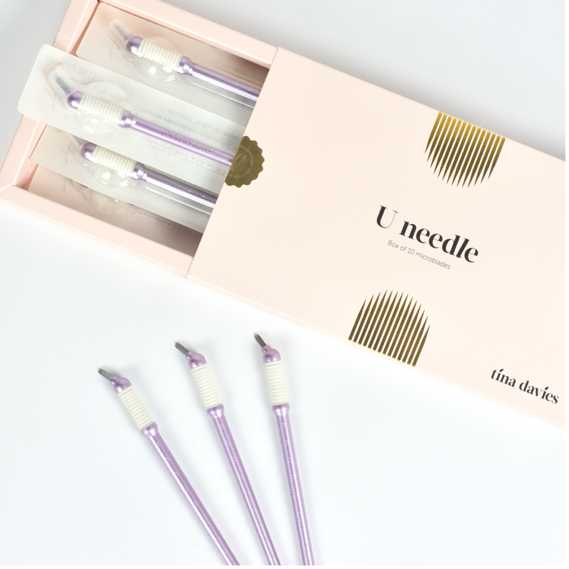 Tina Davies Microblading U Needle Microblade - 10 Pack