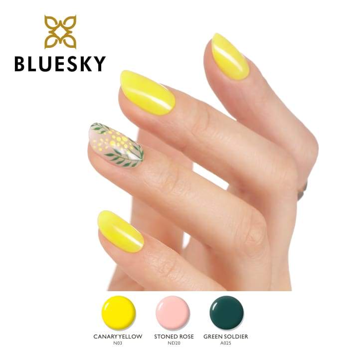 Bluesky Gel Polish-Canary Yellow-Neon03