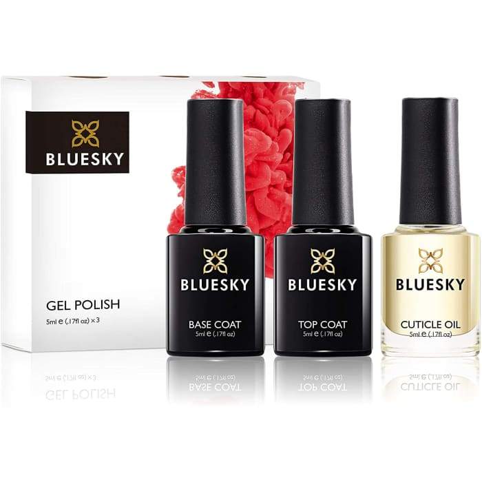 Minis ensemble de vernis gel de   Bluesky Les essentiels