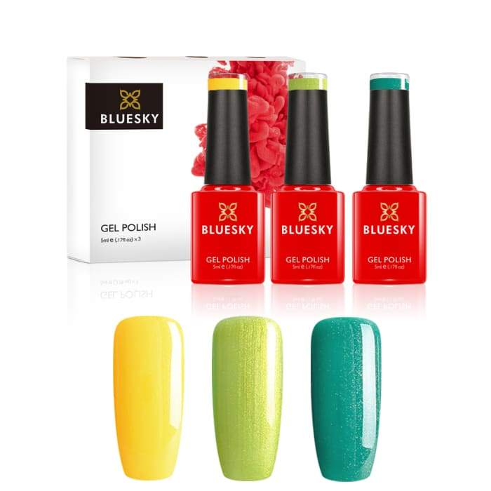 Minis gel nail polish set from Bluesky Brights