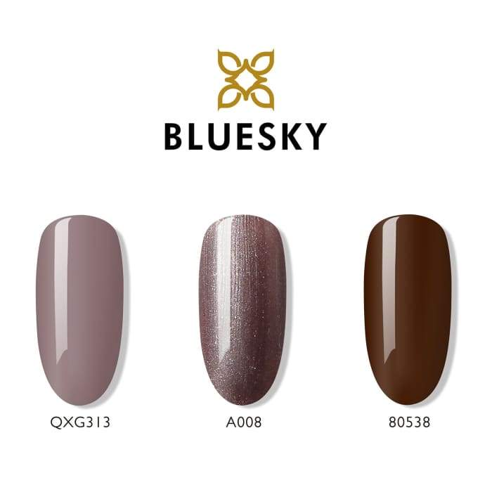 Minis gel nail polish set from Bluesky CHOCOLATE BOX