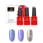 Minis ensemble de vernis gel de   Bluesky GLASS SLIPPER