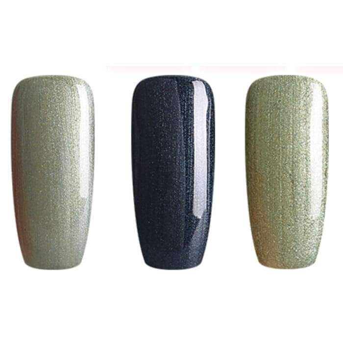 Mini Gel Nail Polish Set from Bluesky GUNMETALS
