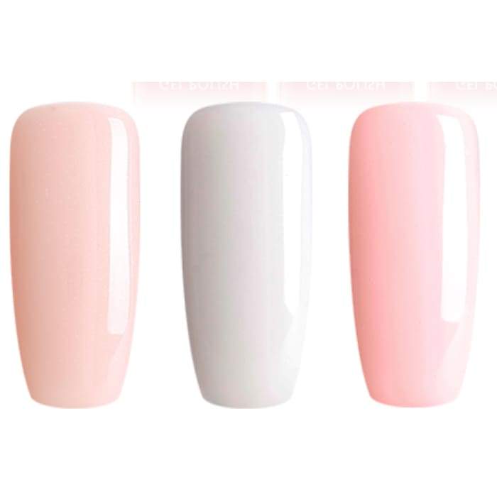 Minis ensemble de vernis gel de   Bluesky NAKED NUDES