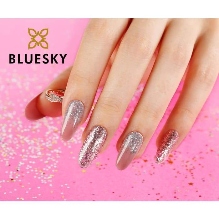 Minis gel nail polish set from Bluesky PINKS
