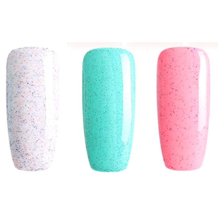 Minis gel nail polish set from Bluesky POWDER SPRINKLES