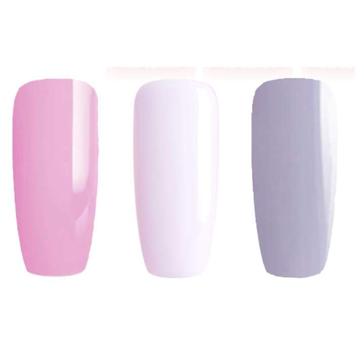Minis gel nail polish set from Bluesky PRETTY PASTELS