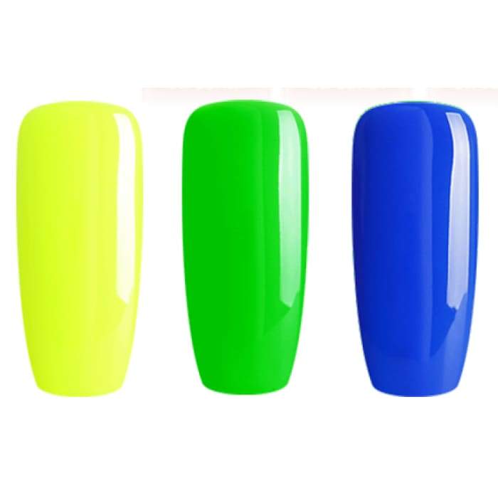 Minis gel nail polish set from Bluesky RAINBOW BRIGHTS