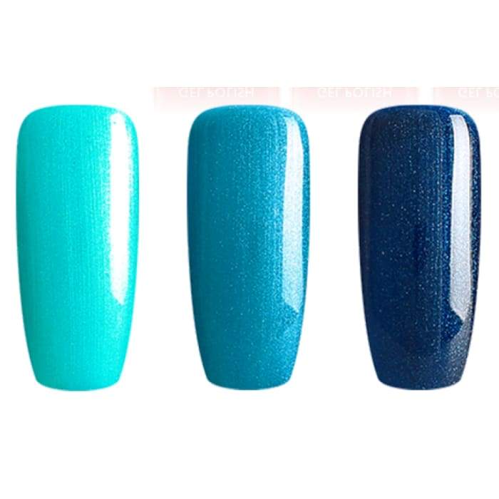 Mini Gel Nail Polish Set from Bluesky TEALS