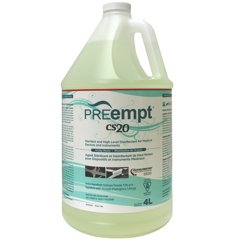 Preempt CS20 Sterilant and Disinfectant-4 L