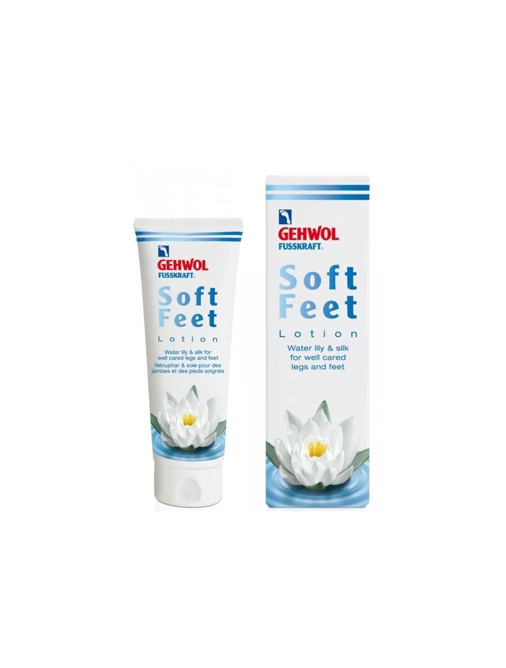 Gehwol Fusskraft Soft Feet Lotion Water Lily And Silk-Feet And Legs