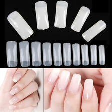 Set of square natural prostheses(nail tips)