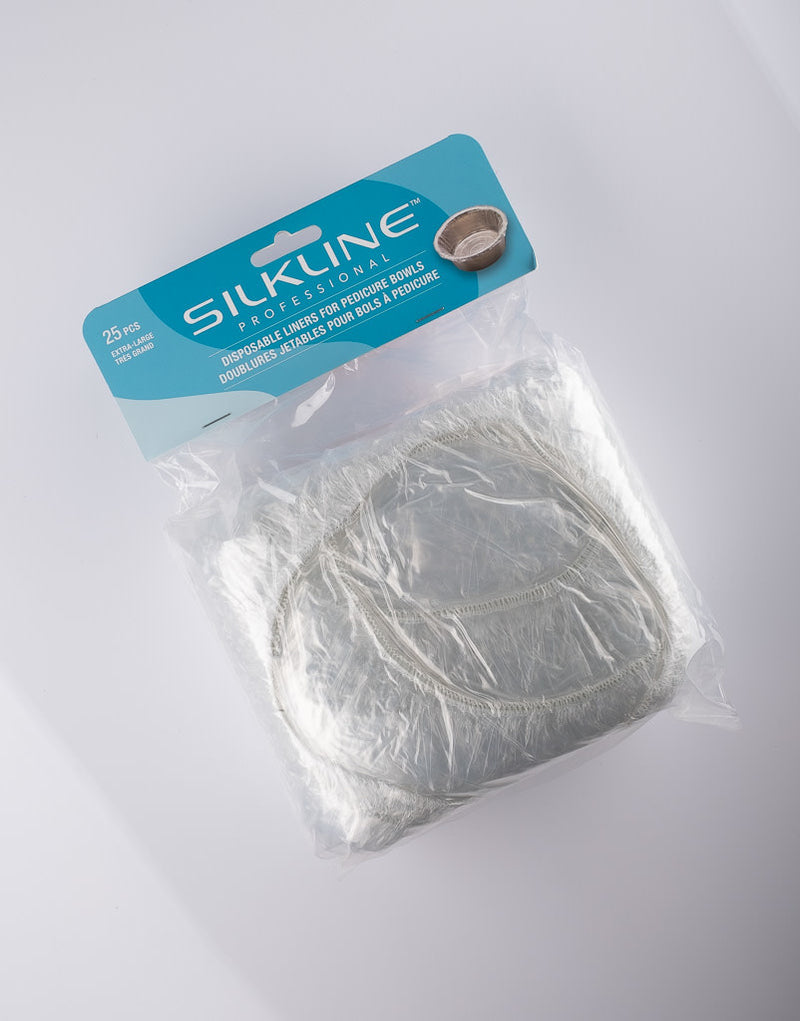 Silkline -Doublures Jetables pour Bols À Pedicure