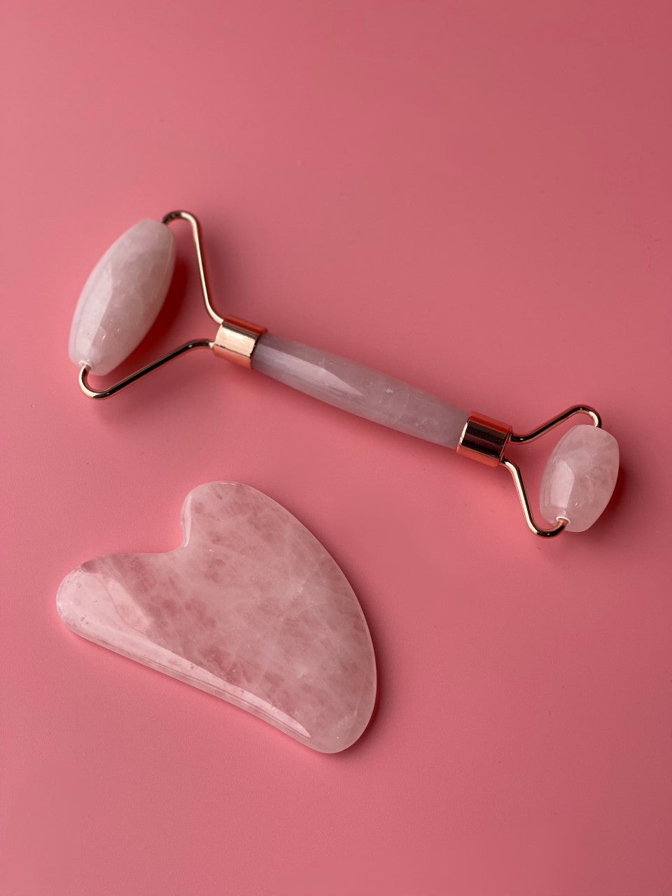 Inlab Médical Pro-Rouleau De Jade Rose Et Guasha