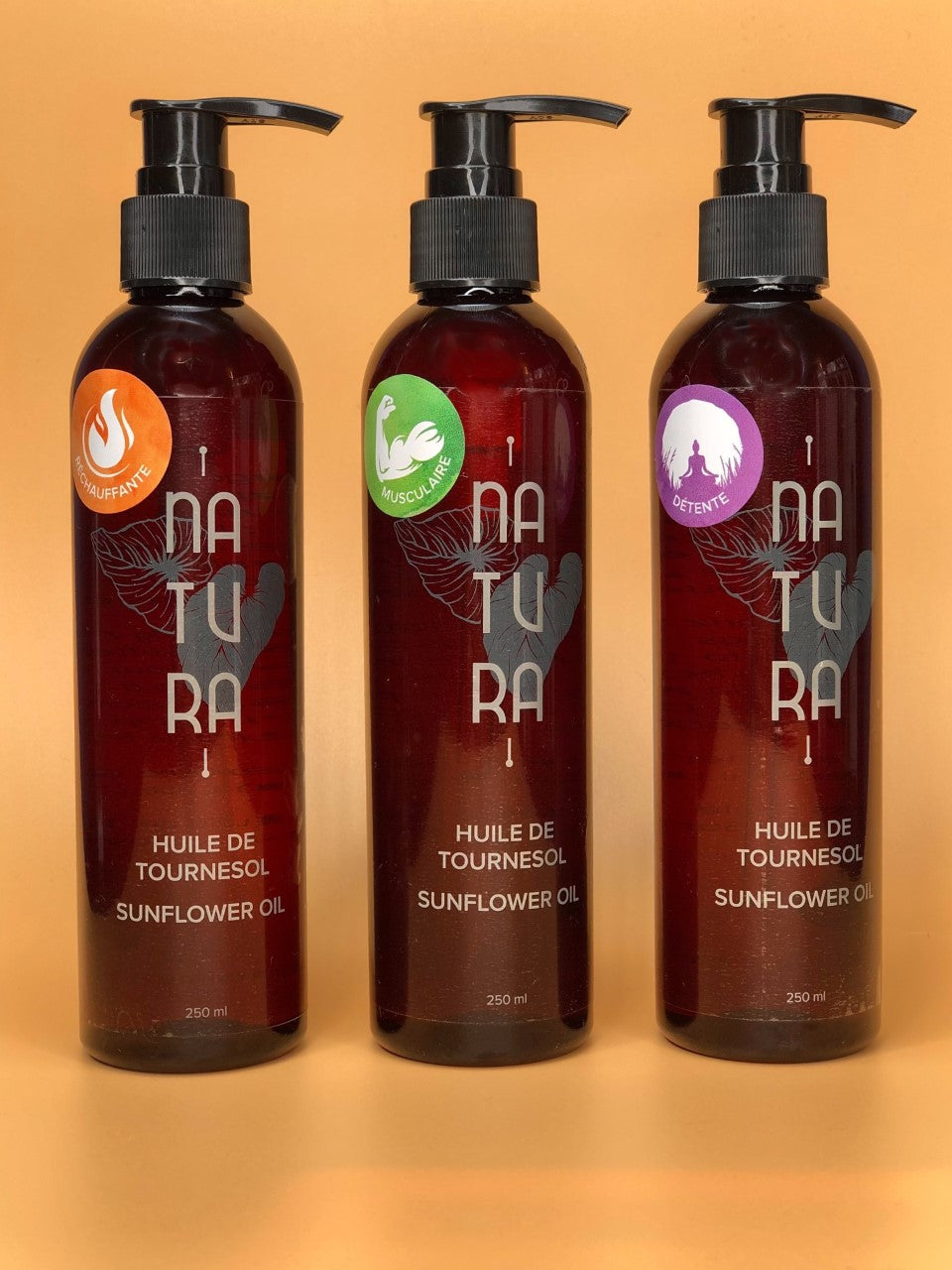NATURA Trio Massage Oil or Gel 250 ml